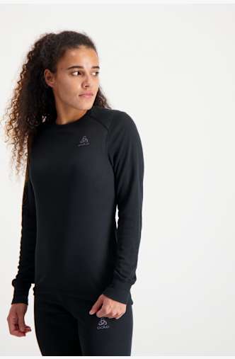 Odlo Active Warm Damen Thermo Longsleeve Schwarz