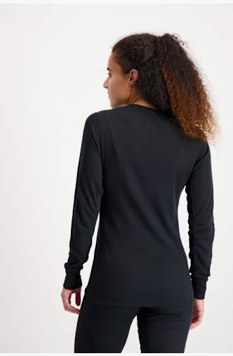 Odlo Active Warm Damen Thermo Longsleeve Schwarz