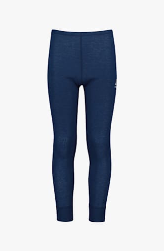 Odlo Active Warm ECO Kinder Thermohose Blau
