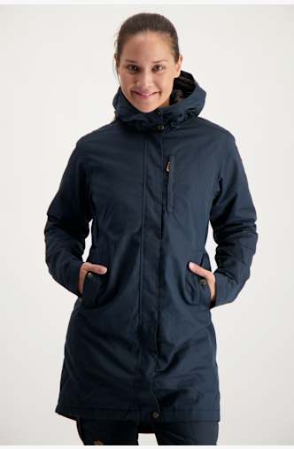 Fjällräven Kiruna Padded parka femmes Bleu