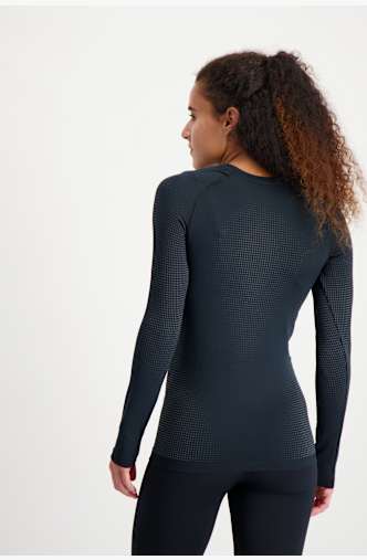 Odlo Performance Warm manche longue thermique femmes Noir