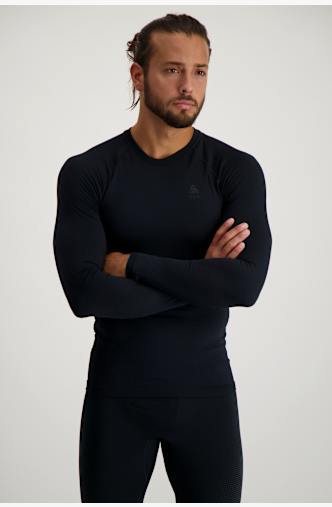 Odlo Performance Warm manche longue thermique hommes Noir
