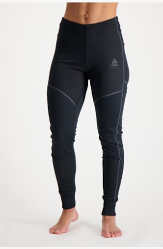 Odlo Active X-Warm ECO Damen Thermohose Schwarz
