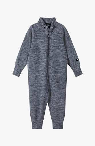 reima Parvin Merino combinaison en polaire jeune enfant Gris