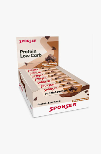 Sponser Protein Low Carb Choco Brownie 25 x 50 g Sportriegel Weiss