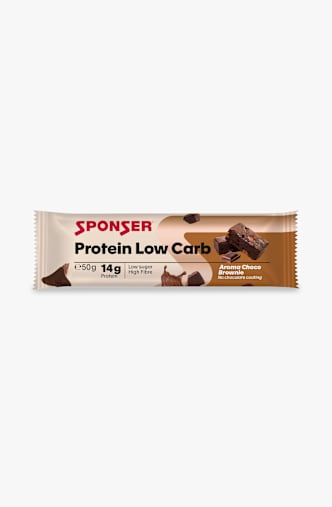 Sponser Protein Low Carb Choco Brownie 25 x 50 g Sportriegel Weiss