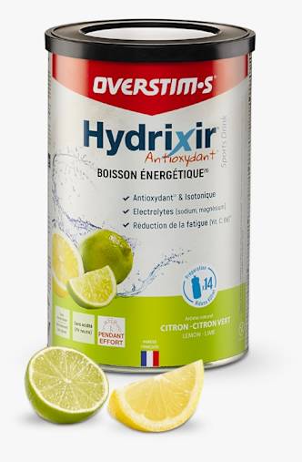 Overstim's Hydrixir Antioxydant Citron-Citron Vert 600 g Getränkepulver Grün