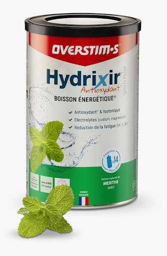 Overstim's Hydrixir Antioxydant Menthe 600 g Getränkepulver Grün