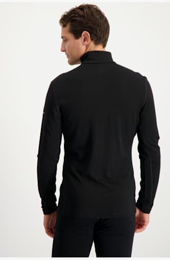 icebreaker Merino 260 Tech maniche lunghe termica uomo Nero