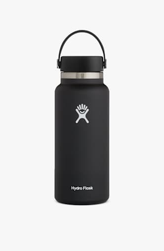 Hydro Flask Wide Mouth 946 ml Trinkflasche Schwarz