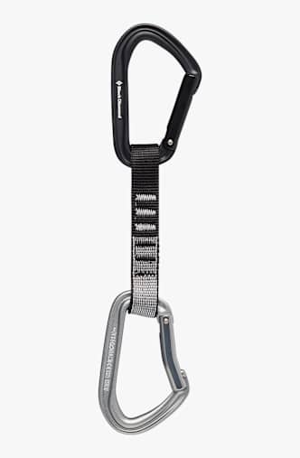 Black Diamond Hotforge Quickdraw 12 cm set de dégaines Noir