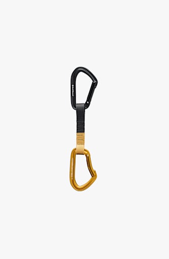 Black Diamond Hotforge Quickdraw 12 cm express set Nero