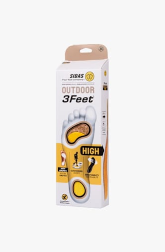 Sidas 3 Feet Outdoor High 46-48 Einlegesohle Gelb