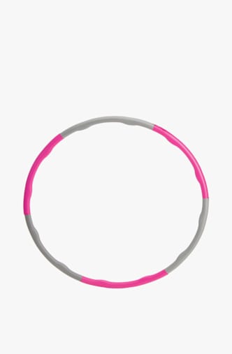 POWERZONE Wave & Weighted 100.5 cm hula hoop Grigio