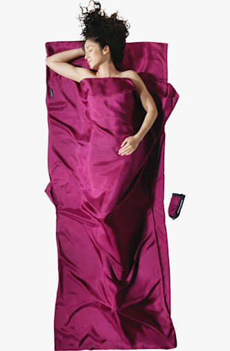 Cocoon TravelSheet sacco a pelo in seta Viola