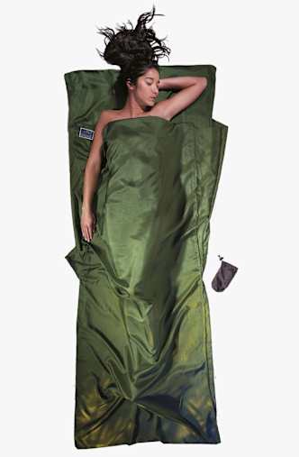 Cocoon TravelSheet sac de couchage en soie Vert