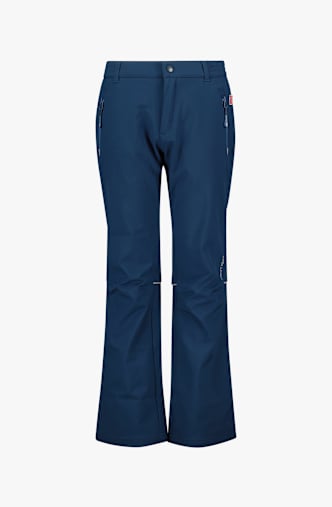 Trollkids Fjell pantalon en softshell enfants Bleu