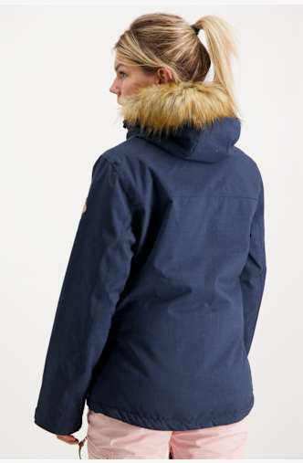 BEACH MOUNTAIN giacca da snowboard donna Blu