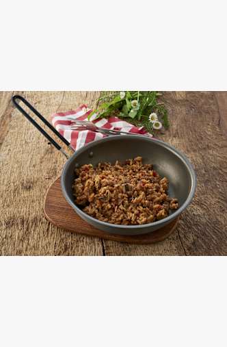 Trek'n Eat Rindfleisch Stroganoff mit Reis Outdoornahrung Blau