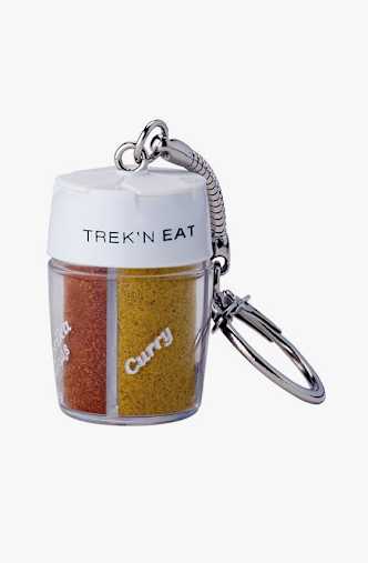 Trek'n Eat 4-fois condiments porte-clés Blanc