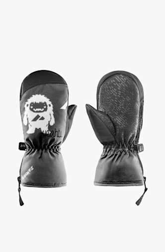 ZANIER Yeahti STX Kinder Fausthandschuh Schwarz