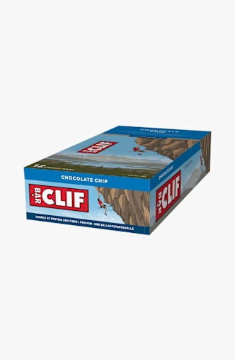 Clif Bar Chocolate Chip 12 x 68 g Sportriegel Blau