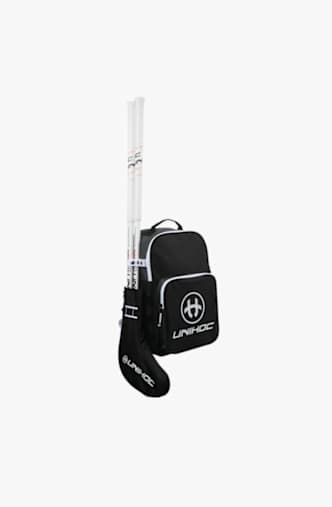 Unihoc Tactic 20 L sac à dos de unihockey Noir
