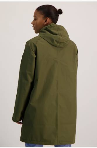 RUKKA Travelcoat cappotto impermeabile donna Verde