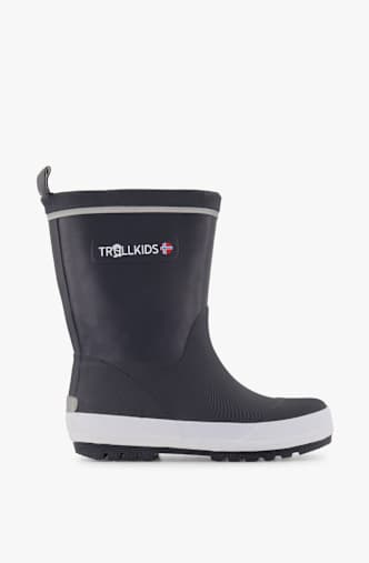 Trollkids Lysefjord Kinder Gummistiefel Blau