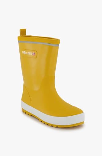 Trollkids Lysefjord Kinder Gummistiefel Gelb
