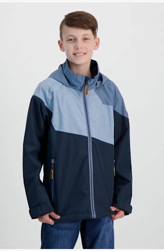 RUKKA Win giacca impermeabile bambini Blu
