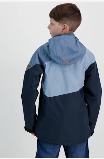 RUKKA Win giacca impermeabile bambini Blu