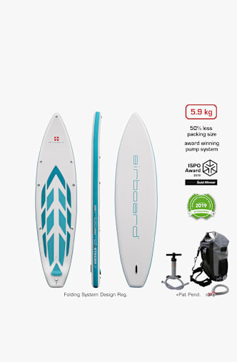 Airboard Strider Superlight 11.2 stand up paddle (SUP) Turchese