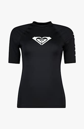 Roxy Whole Hearted 50+ lycra shirt donna Nero
