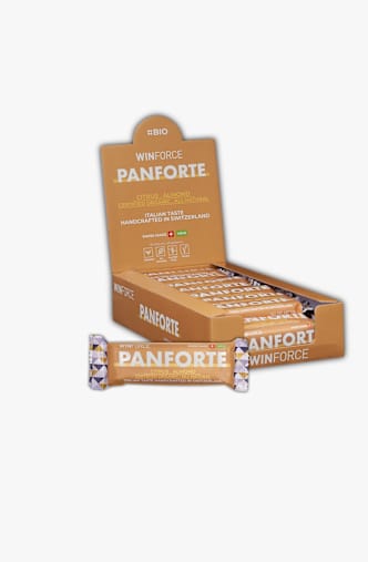 Winforce Panforte Citrus Almond 24 x 60 g barre énergétique Marron