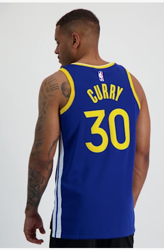 Nike Golden State Warriors Icon Edition Stephen Curry maillot de basket hommes Bleu