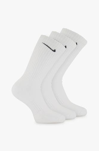 Nike 3-Pack Everyday Cushioned 38-42 Socken Weiss