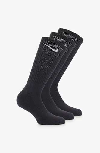Nike 3-Pack Everyday Cushioned 34-38 Socken Schwarz
