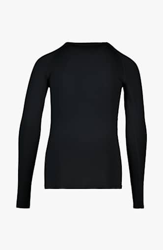 Kappa 4SKIN Kombat Vurbat manche longue thermique enfants Noir