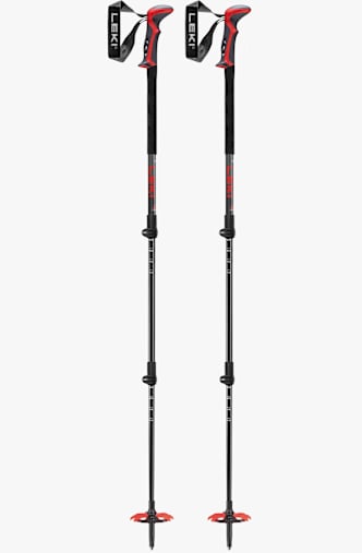 LEKI Haute Route 3 Skitourenstock Grau