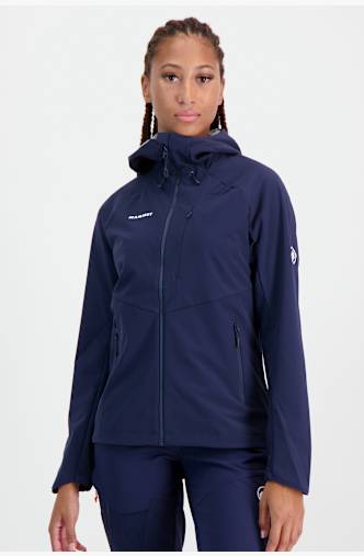 MAMMUT Ultimate Comfort veste softshell femmes Bleu