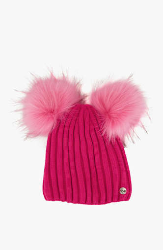 46 NORD bonnet filles Pink