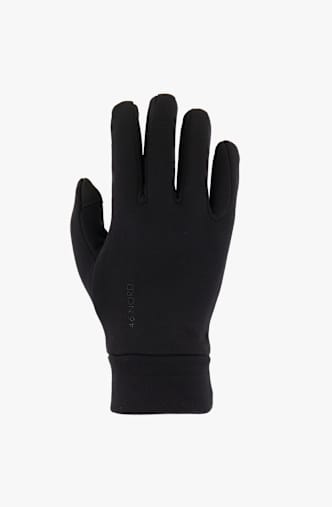 46 NORD gant en tricot Noir
