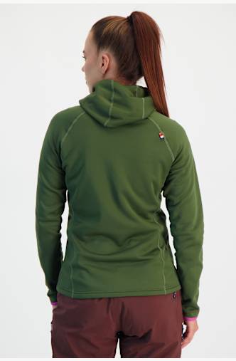 Elevenate Skiers Hood midlayer femmes Vert