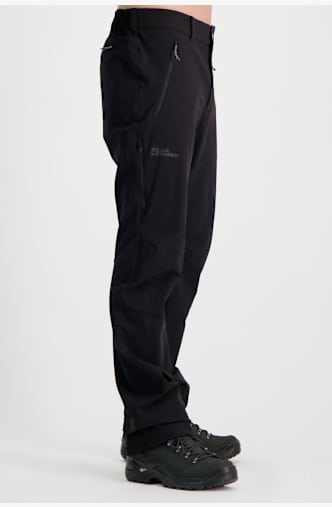 Jack Wolfskin Activate XT taglia lunga pantaloni da trekking uomo Nero