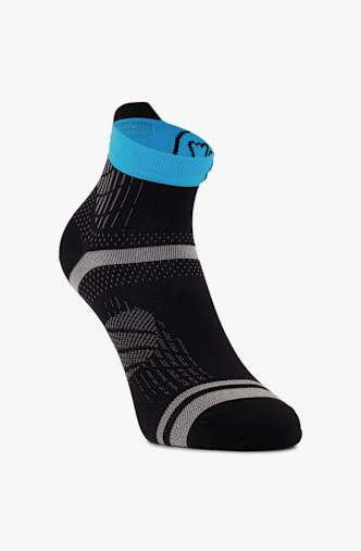 Sidas Run Feel 35-36 Damen Runningsocken Schwarz