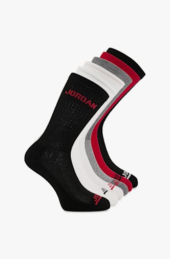 Jordan 6-Pack Legend Crew 37.5-40 chaussettes enfants Multicolore