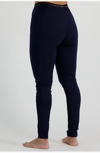 icebreaker Merino 200 Oasis leggings termici donna Blu