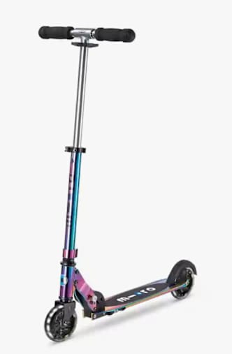 Micro Spirte LED Scooter Blau