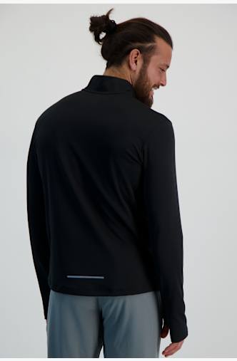 Nike Dri-FIT Pacer longsleeve uomo Nero